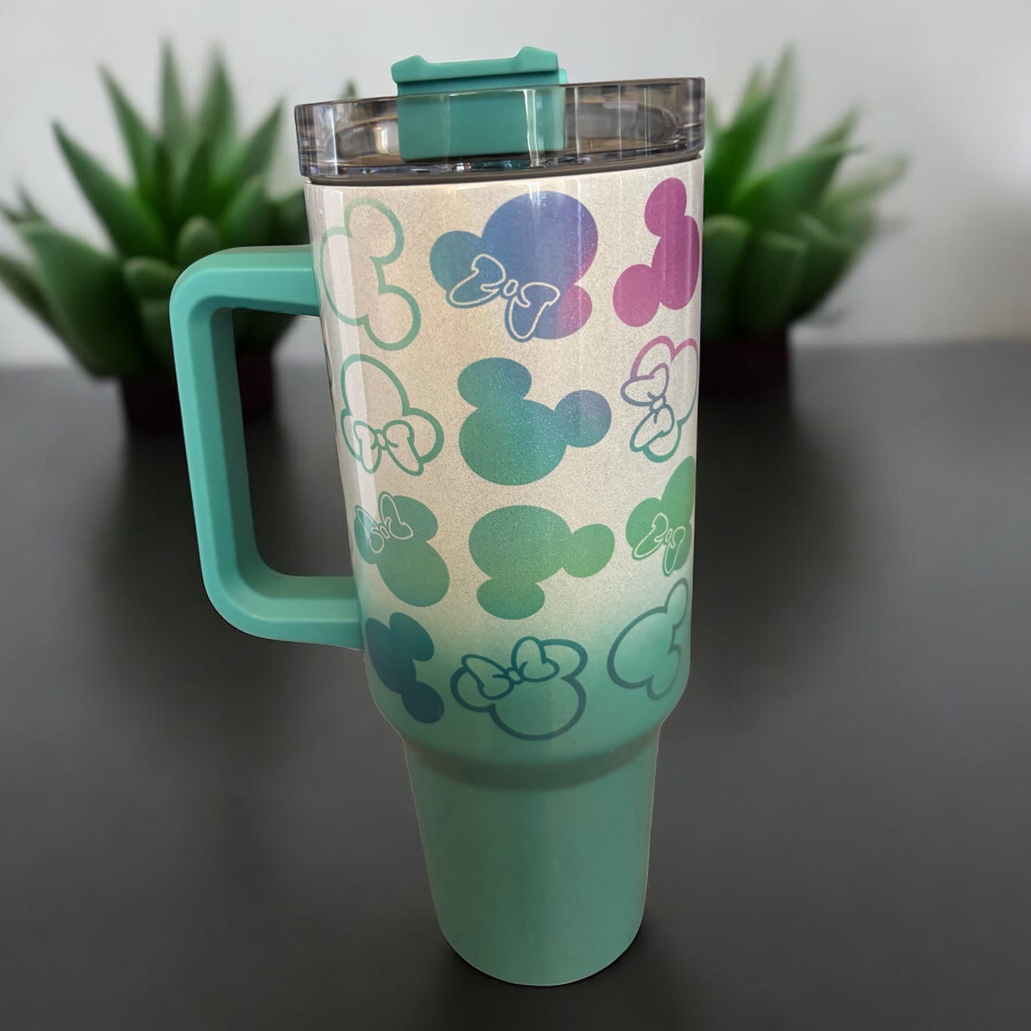 40 oz Tumbler Disney"s Mickey Silhouette