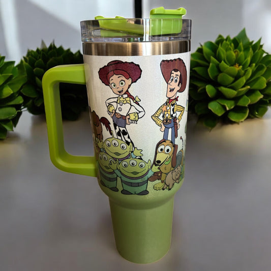 40oz Tumbler Disney's Toy Story Green/White