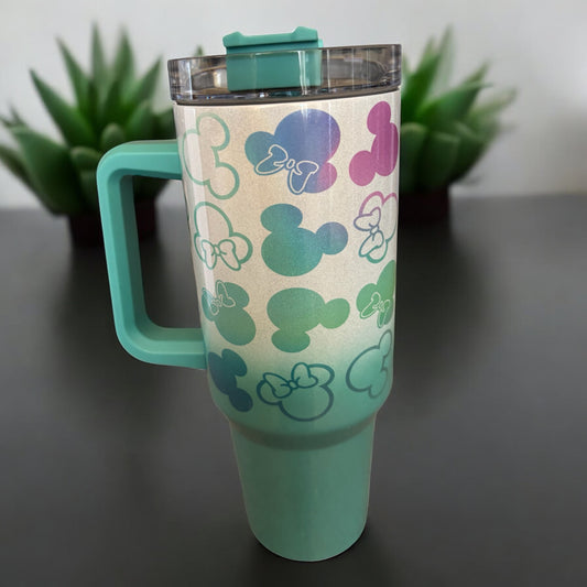 40 oz Tumbler Disney"s Mickey Silhouette