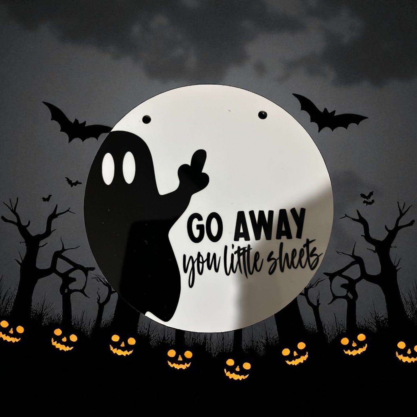 Go AWAY fom a naughty ghost